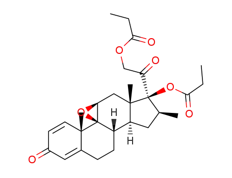 9β, 11β-epoxy-17α,21-dihydroxy-16β-methylpregna-1,4-diene-3,20-dione 17,21-dipropionate