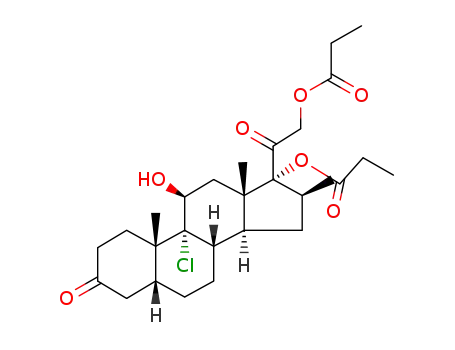 9α-Chloro-11β,17α,21-trihydroxy-16β-methyl-5β-pregnane-3,20-dione 17,21-dipropionate
