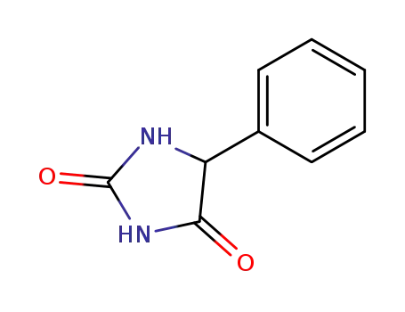 Molecular Structure of 89-24-7 (5-Phenylhydantoin)