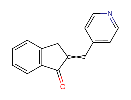 1H-Inden-1-one, 2,3-dihydro-2-(4-pyridinylmethylene)-