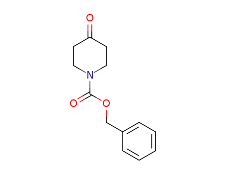 Molecular Structure of 19099-93-5 (1-Cbz-4-Piperidone)
