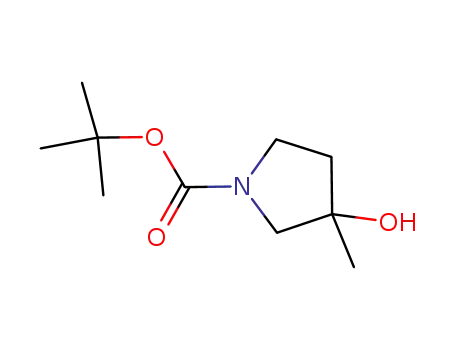 1-Pyrrolidinecarboxylic acid, 3-hydroxy-3-methyl-, 1,1-dimethylethyl  ester