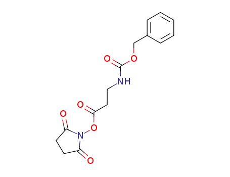 Carbamic acid,[3-[(2,5-dioxo-1-pyrrolidinyl)oxy]-3-oxopropyl]-, phenylmethyl ester (9CI)