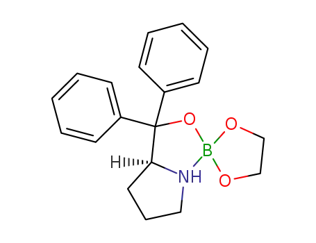 2-[(1,3,2-dioxaborolan-2-yloxy)diphenylmethyl]pyrrolidine