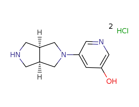 cis-2-(5-hydroxy-3-pyridinyl)octahydropyrrolo[3,4-c]pyrrole dihydrochloride