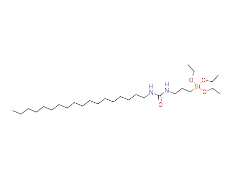 Molecular Structure of 106868-86-4 (N-OCTADECYL-N'-[3-(TRIETHOXYSILYL)PROPYL]UREA)