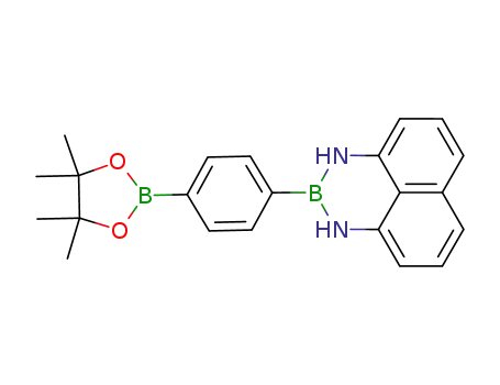 1-(2,3-dihydro-1H-naphtho[1,8-de]-1,3,2-diazaborinyl)-4-(4,4,5,5-tetramethyl-1,3,2-dioxaborolan-2-yl)benzene