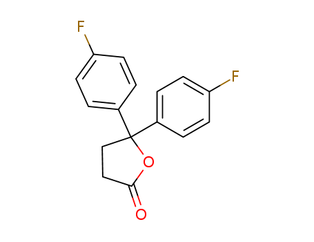 2(3H)-Furanone, 5,5-bis(4-fluorophenyl)dihydro-