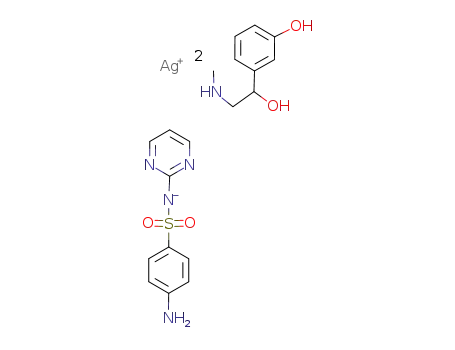AgC10H9N4O2S*2(1-(3-hydroxy-phenyl)-2-methylamino-ethanol)