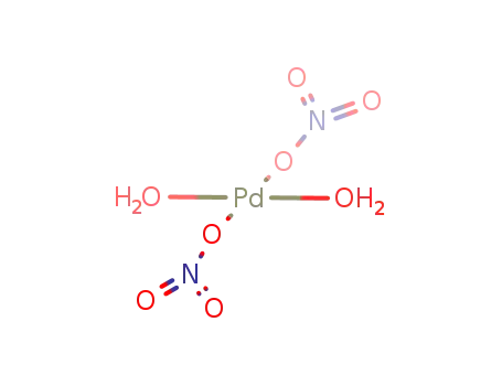 trans-dinitratodiaquapalladium(II)