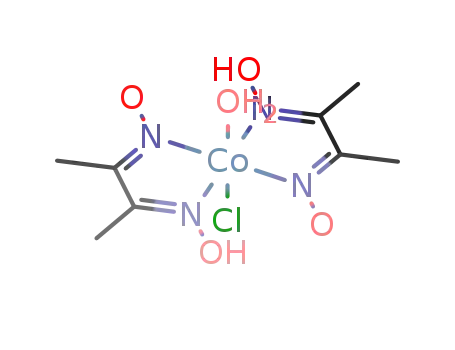 trans-chloroaquabis(dimethylglyoximato(1-))cobalt(III)