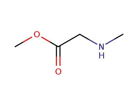 Molecular Structure of 5473-12-1 (sarcosine methyl ester)
