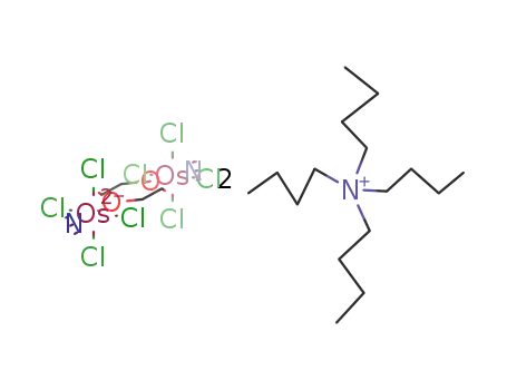 tetra-n-butylammonium octachlorodinitrido(1,4-dioxane)diosmate(VI)