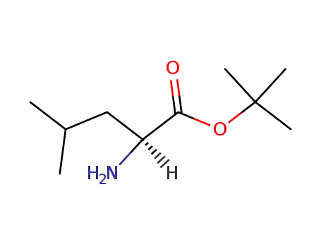 Molecular Structure of 21691-53-2 (L-LEUCINE TERT-BUTYL ESTER HYDROCHLORIDE)