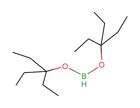 Molecular Structure of 144782-40-1 (Boronic acid, bis(1,1-diethylpropyl) ester)