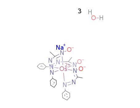 fac-sodium tris((phenylazo)acetaldoximato)osmate(II) trihydrate