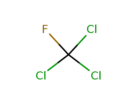 Molecular Structure of 75-69-4 (Fluorotrichloromethane)