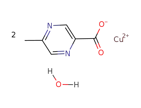 Cu(2-methylpyrazine-5-carboxylate)2 hydrate