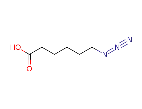 Molecular Structure of 79598-53-1 (6-Azido-hexanoic acid)