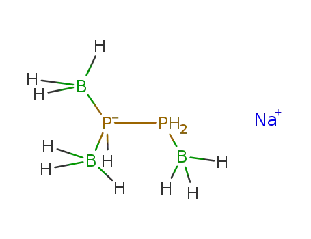 sodium 1,1,2-tris(borane)-1,2,2-trihydrogendiphosphide