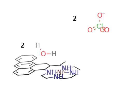 [(5,7-dimethyl-6-anthracyl-1,4,8,11-tetraazacyclotetradecane)nickel(II)] perchlorate dihydrate