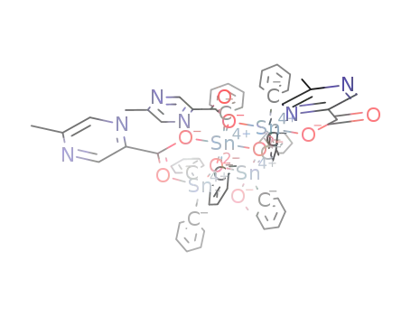 [(Ph2Sn(2-methylpyrazine-5-acid(-1H)))3O2(Ph2Sn(OCH3))]