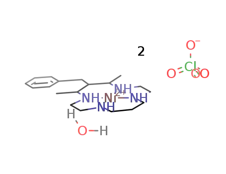 [(5,7-dimethyl-6-benzyl-1,4,8,11-tetraazacyclotetradecane)nickel(II)] perchlorate monohydrate