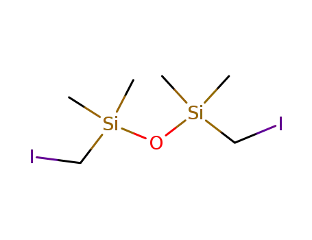 Disiloxane,1,3-bis(iodomethyl)-1,1,3,3-tetramethyl- cas  2943-69-3