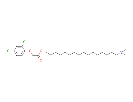 n-hexadecyltrimethylammonium (2,4-dichlorophenoxy)acetate