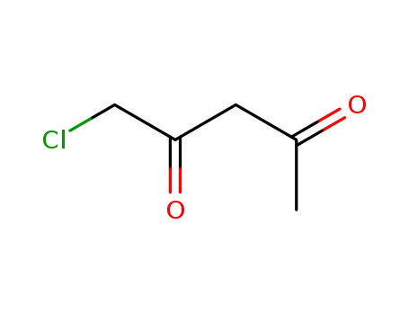Molecular Structure of 7660-21-1 (2,4-Pentanedione, 1-chloro-)