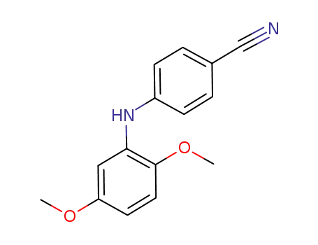 4-(2,5-dimethoxyphenylamino)benzonitrile