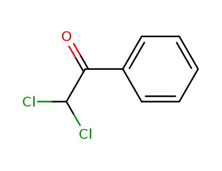 Molecular Structure of 2648-61-5 (2,2-DICHLOROACETOPHENONE)
