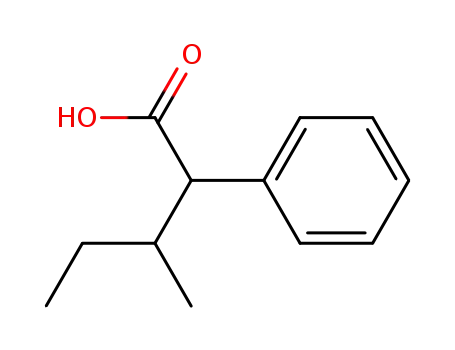 erythro-2-phenyl-3-methylpentanoic acid