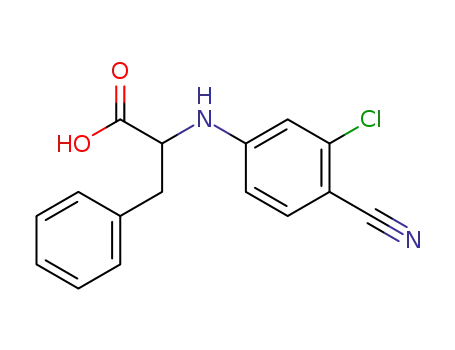 N-(3-chloro-4-cyanophenyl)phenylalanine