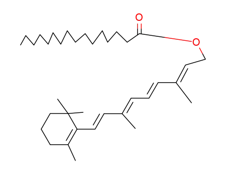 Molecular Structure of 79-81-2 (Retinol palmitate)