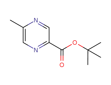Molecular Structure of 1151655-02-5 (tert-butyl 5-methylpyrazine-2-carboxylate)