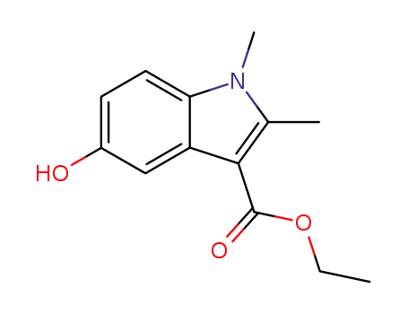 1H-Indole-3-carboxylicacid, 5-hydroxy-1,2-dimethyl-, ethyl ester