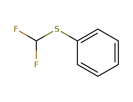 Molecular Structure of 1535-67-7 ([(difluoromethyl)thio]benzene)