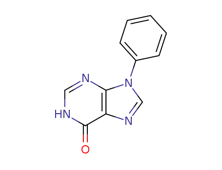 6H-Purin-6-one,1,9-dihydro-9-phenyl- cas  6334-42-5