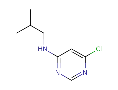 Molecular Structure of 1220028-08-9 (6-chloro-N-isobutylpyriMidin-4-aMine)