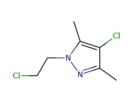 4-chloro-1-(2-chloroethyl)-3,5-dimethyl-1H-pyrazole