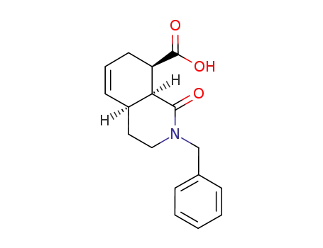 2-benzyl-1-oxo-1,2,3,4,4a,7,8,8a-octahydroisoquinoline-8-carboxylic acid