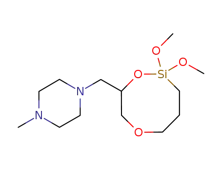 2,2-dimethoxy-8-(4-methylpiperazinyl)methyl-1,6-dioxa-2-silacyclooctane
