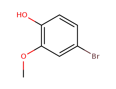 Molecular Structure of 7368-78-7 (4-Bromo-2-methoxyphenol)