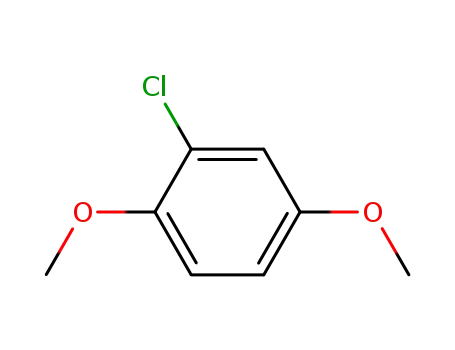 Molecular Structure of 2100-42-7 (2-Chloro-1,4-dimethoxybenzene)