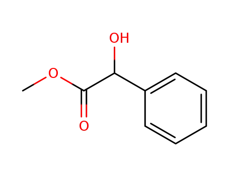 Molecular Structure of 4358-87-6 (Methyl DL-mandelate)