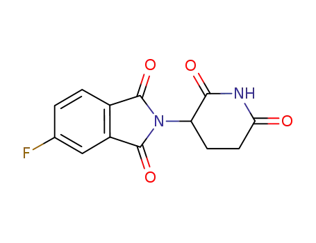 2-(2,6-dioxopiperidin-3-yl)-5-fluoro-2,3-dihydro-1H-isoindole-1,3-dione