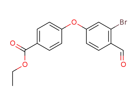 ethyl 4-(3-bromo-4-formylphenoxy)benzoate