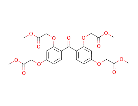 tetramethyl 2,2′,2″,2‴‐[(carbonylbis(benzene‐4,1,3‐triyl))tetrakis(oxy)]tetraacetate
