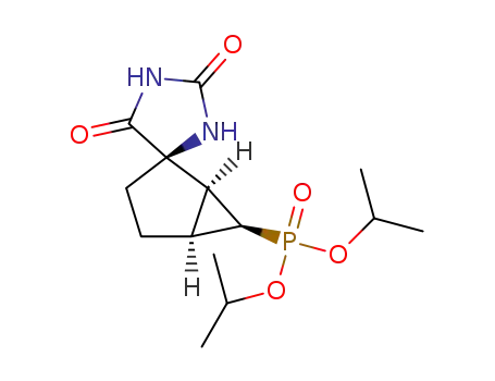 6-(diisopropoxyphosphoryl)-2-spirohydantoinbicyclo-[3.1.0]hexane